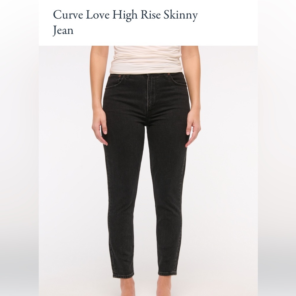 A&F Curve Love High Rise Skinny Jean